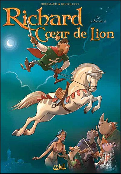 Couverture de l'album Richard Cœur de Lion Tome 2 Saladin