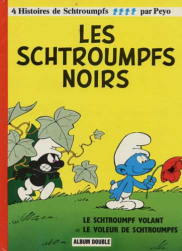 Couverture de l'album Les Schtroumpfs Les Schtroumpfs noirs / Les Schtroumpfs olympiques