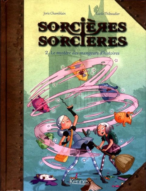 Couverture de l'album Sorcières sorcières Tome 2 Le mystère des mangeurs d'histoires