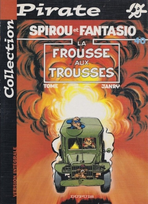 Couverture de l'album Spirou et Fantasio La Frousse aux trousses