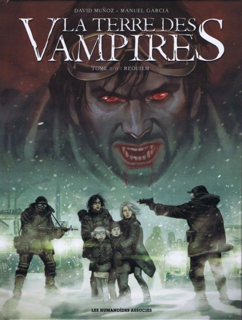 Couverture de l'album La Terre des Vampires Tome 2 Requiem