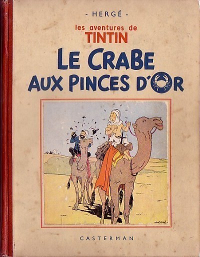 Couverture de l'album Tintin Tome 9 Le crabe aux pinces d'or