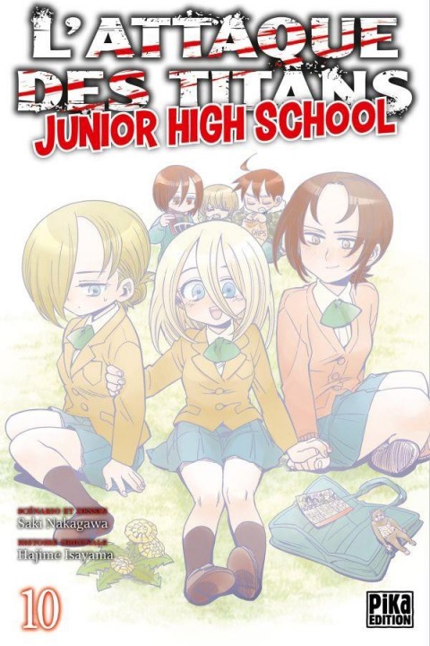 Couverture de l'album L'Attaque des Titans - Junior High School 10