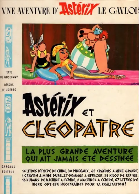 Couverture de l'album Astérix Tome 6 Astérix et Cléopâtre