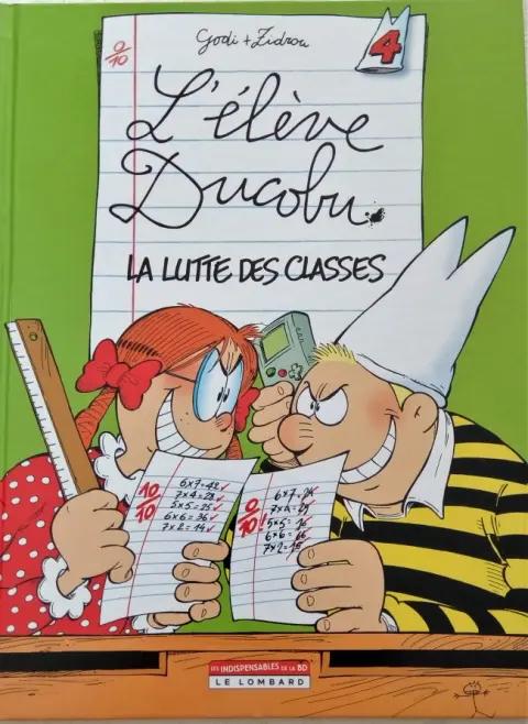 Couverture de l'album L'Élève Ducobu Tome 4 La lutte des classes