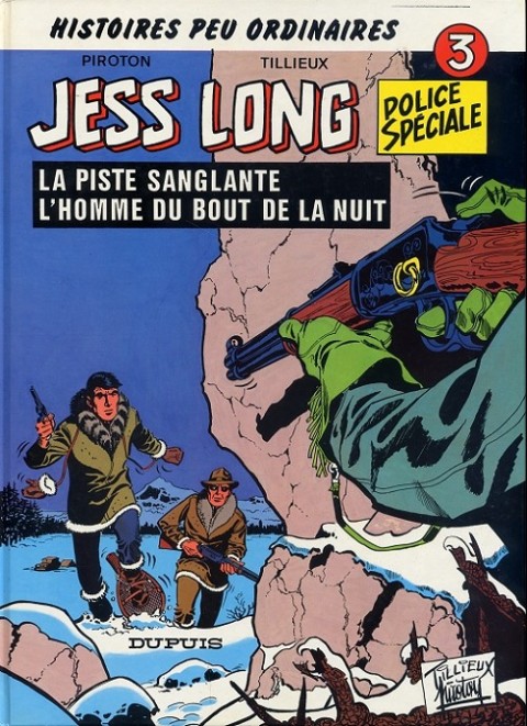 Couverture de l'album Jess Long Tome 3 La piste sanglante - L'homme du bout de la nuit