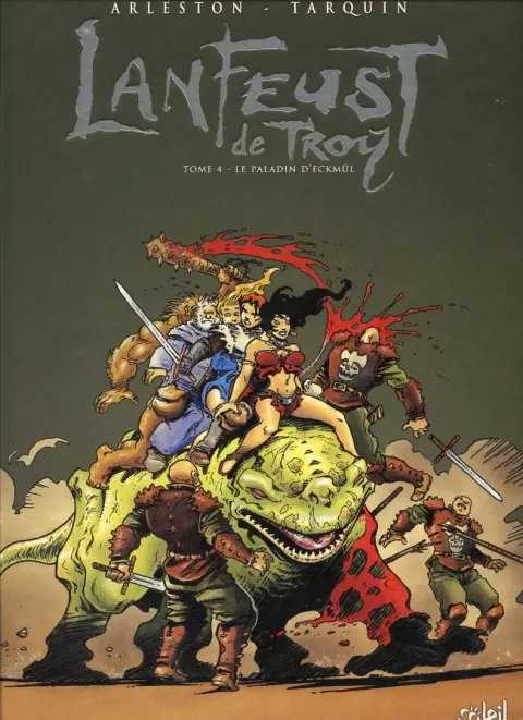 Couverture de l'album Lanfeust de Troy Tome 4 Le paladin d'Eckmül