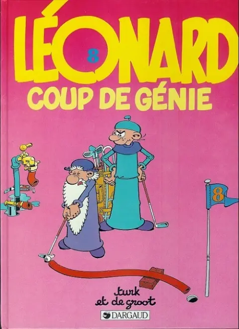 Couverture de l'album Léonard Tome 8 Coup de génie