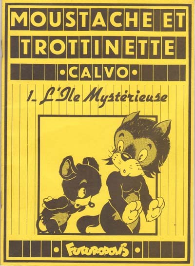 Couverture de l'album Moustache et Trottinette Tome 1 L'île mystérieuse