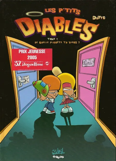 Couverture de l'album Les P'tits diables Tome 1 De quelle planète tu viens ?