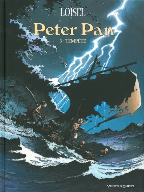 Couverture de l'album Peter Pan Tome 3 Tempête