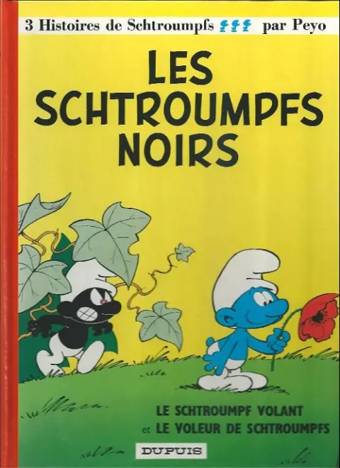 Couverture de l'album Les Schtroumpfs Tome 1 Les Schtroumpfs noirs