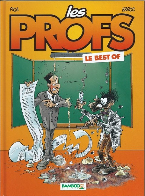 Couverture de l'album Les Profs Le Best of Recueil 2