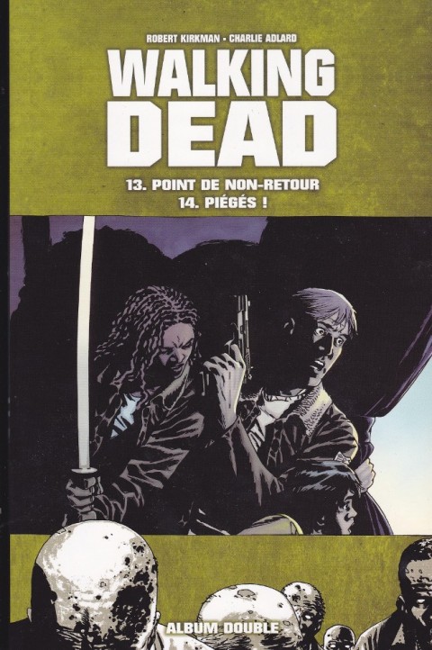 Couverture de l'album Walking Dead Tomes 13 et 14 Point de non-retour - Piégés !