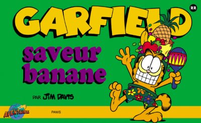 Couverture de l'album Garfield Tome 22 saveur banane