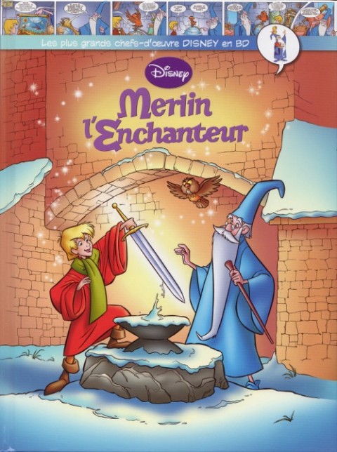 Les plus grands chefs-d'œuvre Disney en BD Tome 36 Merlin l'enchanteur
