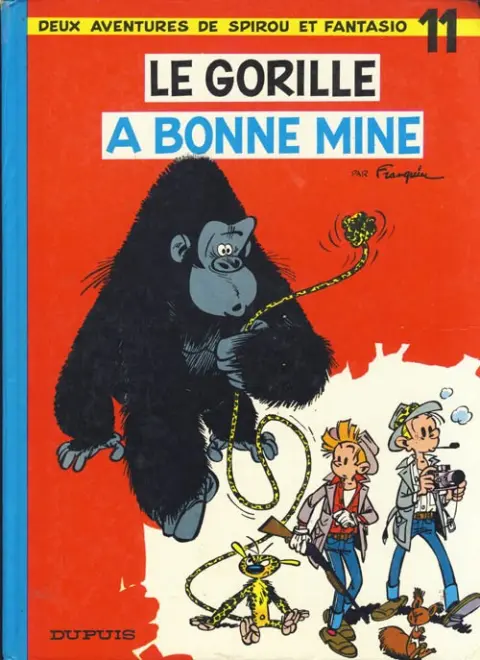 Couverture de l'album Spirou et Fantasio Tome 11 Le gorille a bonne mine
