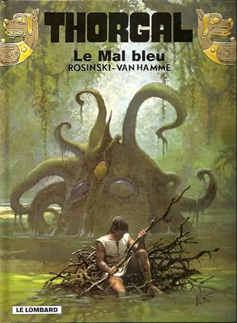 Couverture de l'album Thorgal Tome 25 Le Mal bleu