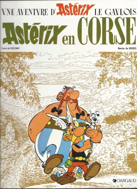 Couverture de l'album Astérix Tome 20 Astérix en Corse