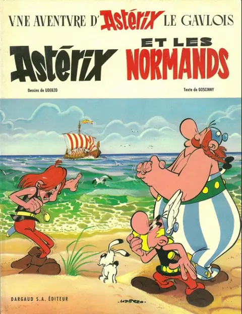 Couverture de l'album Astérix Tome 9 Astérix et les normands
