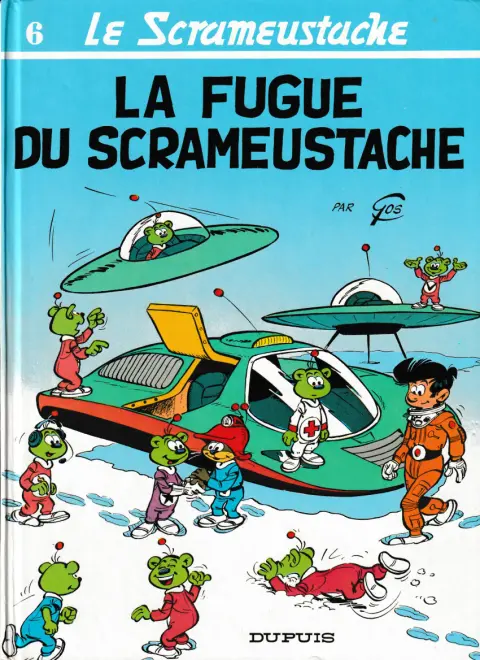 Couverture de l'album Le Scrameustache Tome 6 La fugue du Scrameustache