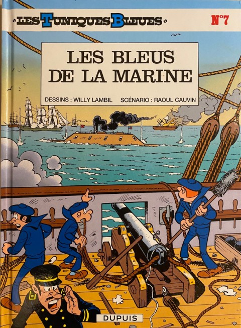 Couverture de l'album Les Tuniques Bleues Tome 7 Les Bleus de la Marine