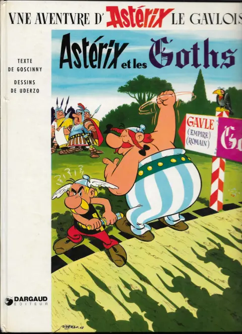 Couverture de l'album Astérix Tome 3 Astérix et les Goths
