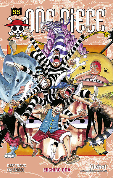 Couverture de l'album One Piece Tome 55 Des Travelo En Enfer