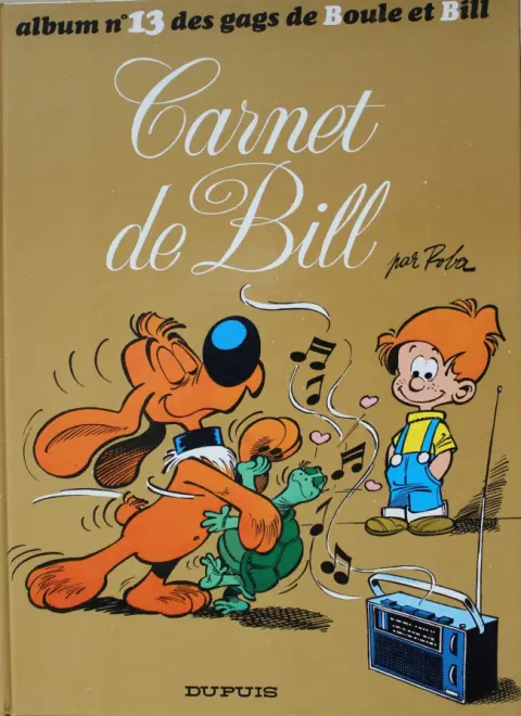Couverture de l'album Boule & Bill Tome 13 Carnet de Bill