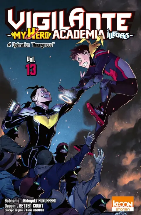 Vigilante - My Hero Academia Illegals Vol. 13 Opération Anonymous