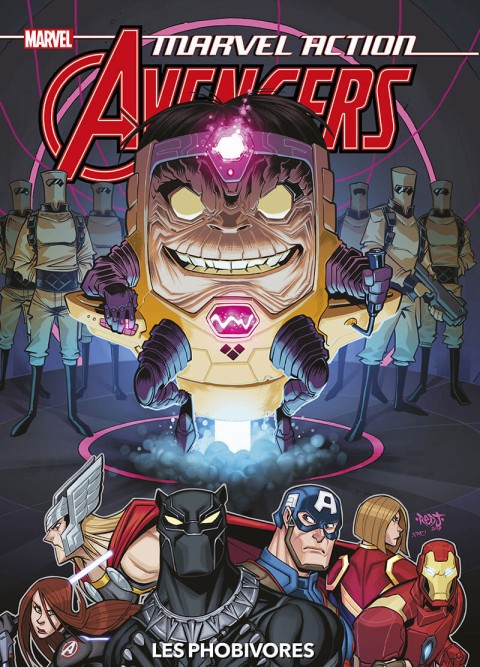 Couverture de l'album Marvel Action : Avengers 3 Les phobivores