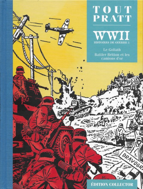 Couverture de l'album Tout Pratt Tome 43 WW II - Histoires de guerre 1