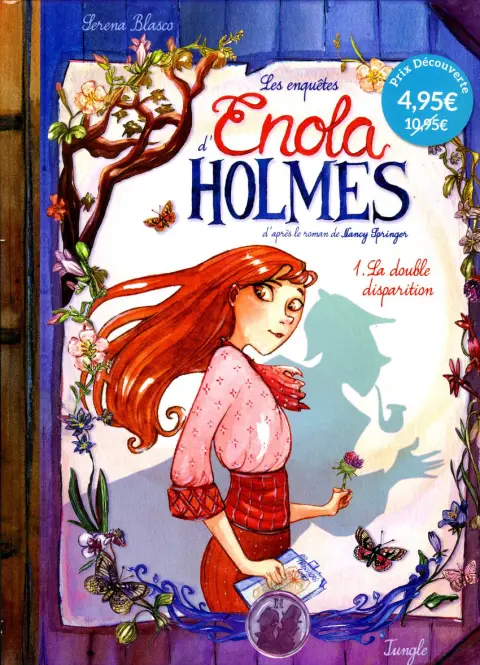 Couverture de l'album Les Enquêtes d'Enola Holmes Tome 1 La double disparition