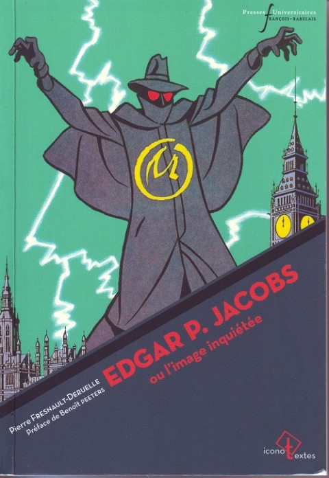 Couverture de l'album Edgar P. Jacobs ou l'image inquiétée