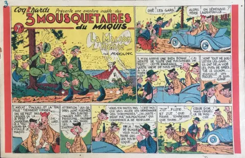 Les 3 Mousquetaires du Maquis Tome 3 La maison hantée