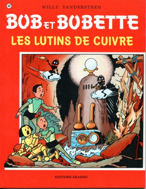 Couverture de l'album Bob et Bobette Tome 182 Les lutins de cuivre
