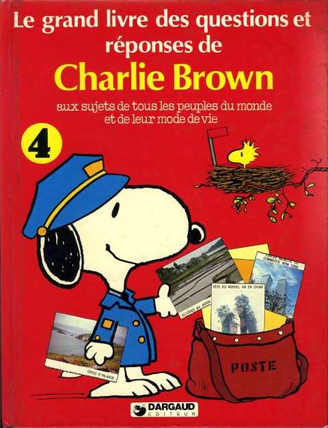 Couverture de l'album Charlie Brown le grand livre des questions et réponses de Charlie Brown aux sujets de tous les peuples du monde et de leur mode de vie
