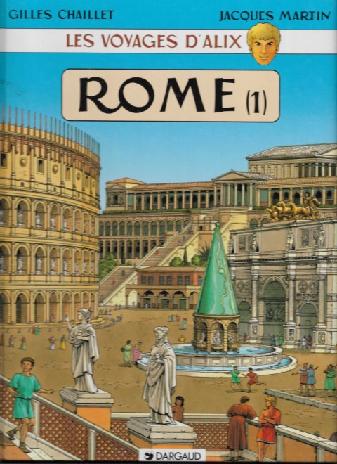 Couverture de l'album Les Voyages d'Alix Tome 2 Rome