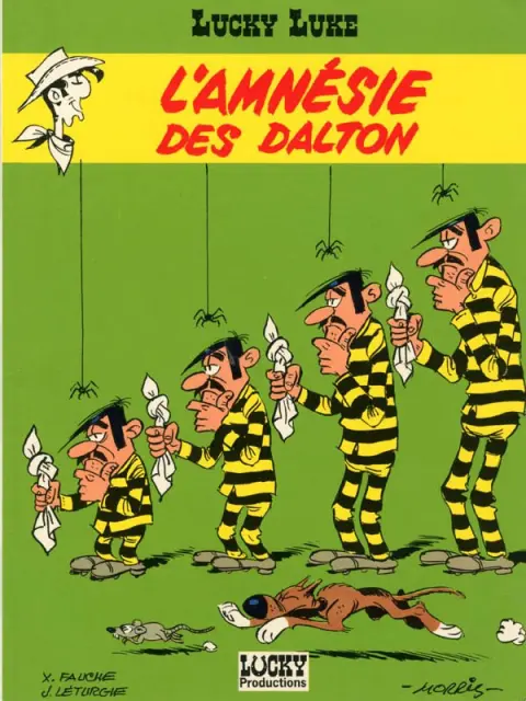 Couverture de l'album Lucky Luke Tome 60 L'amnésie des Dalton