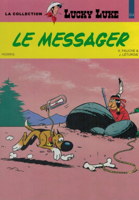 Couverture de l'album Lucky Luke La collection Tome 84 Le Messager