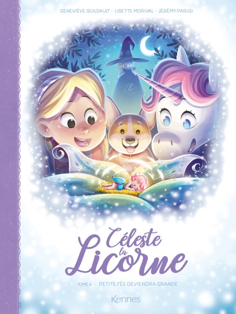 Couverture de l'album Céleste la Licorne Tome 4 Petite fée deviendra grande !