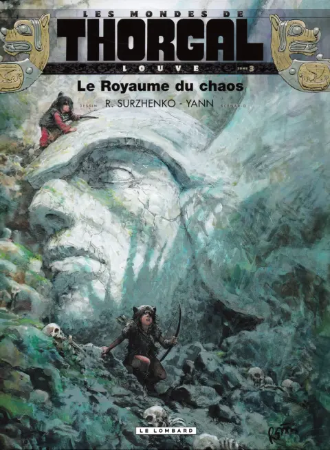 Couverture de l'album Les mondes de Thorgal - Louve Tome 3 Le Royaume du chaos