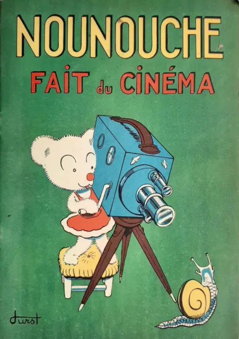 Couverture de l'album Nounouche Tome 6 Nounouche fait du cinéma