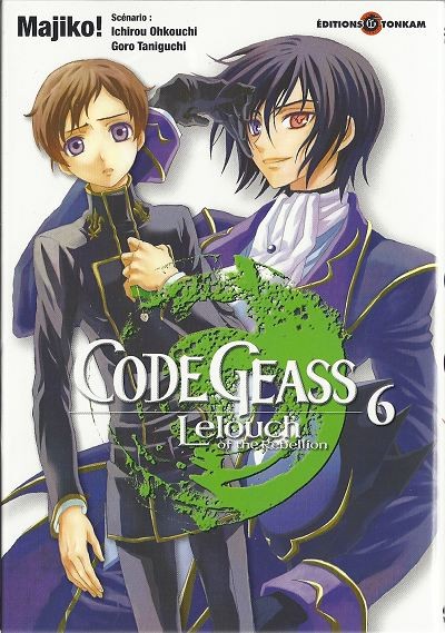 Couverture de l'album Code Geass - Lelouch of the Rebellion Tome 6