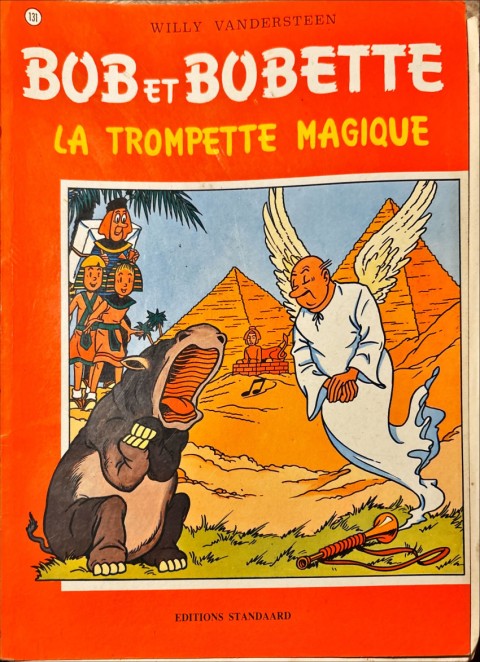 Couverture de l'album Bob et Bobette Tome 131 La trompette magique