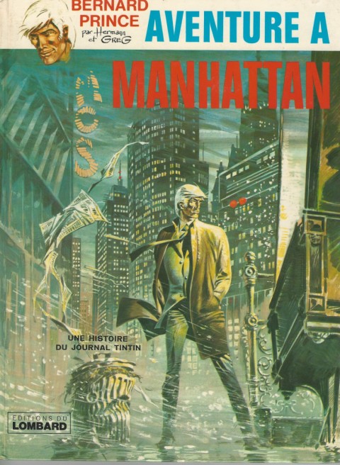 Couverture de l'album Bernard Prince Tome 4 Aventure à Manhattan