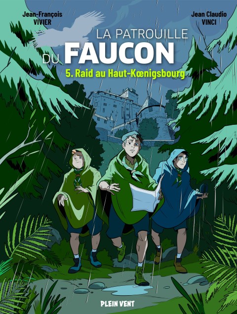 La patrouille du faucon 5 Raid au Haut-Koenigsbourg