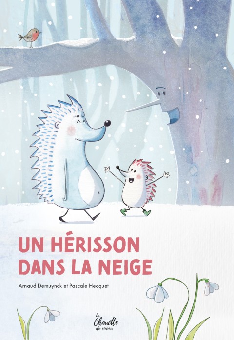 Un hérisson dans la neige
