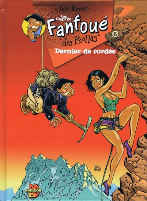 Les gags de Fanfoué des Pnottas Tome 6 Dernier de cordée