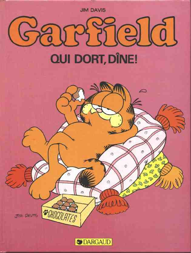 Couverture de l'album Garfield Tome 8 Qui dort, dîne !